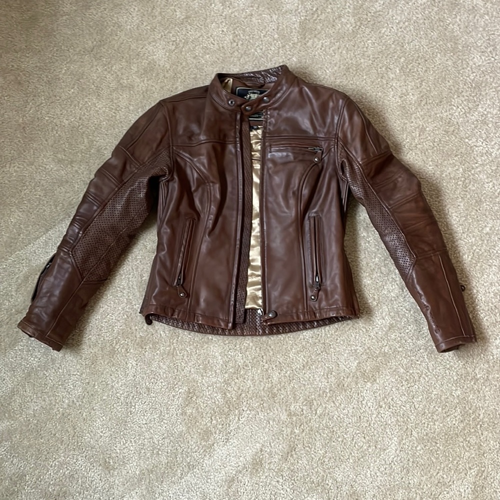 Roland Sands Design Leather Motorcycle Jacket - Small